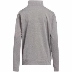 Front Page -Shoes Popular Store adidas 2022 boys heather quarter zip pullover grey three back itempicture
