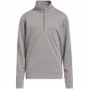 Adidas 2022 Boys Heather Quarter Zip Pullover