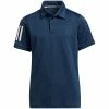 Adidas 2022 Boys Performance 3-Stripe Polo