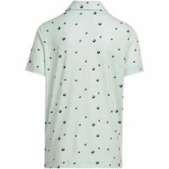 Front Page -Shoes Popular Store adidas 2022 boys print polo linen green back itempicture