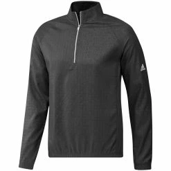 Adidas 2022 Deboss Quarter Zip Pullover -Shoes Popular Store adidas 2022 deboss quarter zip pullover black itempicture