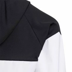 Adidas 2022 Girls Anorak Jacket 5 Adidas 2022 Girls Anorak Jacket -Shoes Popular Store adidas 2022 girls anorak jacket black white detail itempicture
