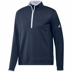 Adidas UPF Quarter Zip Pullover -Shoes Popular Store adidas 2022 upf quarter zip pullover crew navy itempicture