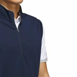 Adidas Elevated Quarter Zip Vest -Shoes Popular Store adidas 2023 elevated quarter zip vest collegiate navy detail2 itempicture