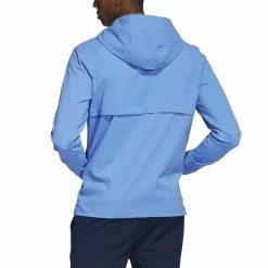 Adidas Ripstop Quarter Zip Hoodie -Shoes Popular Store adidas 2023 ripstop quarter zip hoodie blue fusion back itempicture