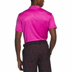 Adidas Stripe Zipper Polo -Shoes Popular Store adidas 2023 stripe zipper polo lucid fuchsia back itempicture