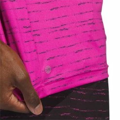 Adidas Stripe Zipper Polo -Shoes Popular Store adidas 2023 stripe zipper polo lucid fuchsia detail1 itempicture