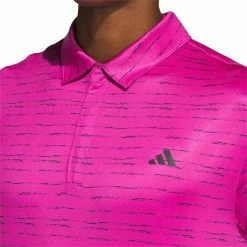 Adidas Stripe Zipper Polo -Shoes Popular Store adidas 2023 stripe zipper polo lucid fuchsia detail2 itempicture