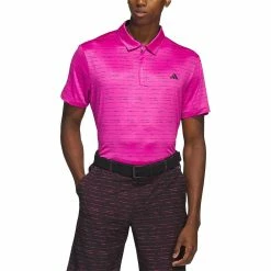 Adidas Stripe Zipper Polo -Shoes Popular Store adidas 2023 stripe zipper polo lucid fuchsia front itempicture