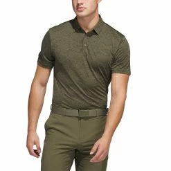 Adidas Textured Jacquard Polo