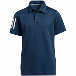Adidas 2022 Boys Performance 3-Stripe Polo -Shoes Popular Store adidas boys performance 3 stripe polo crew navy itempicture
