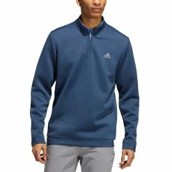 Adidas DWR Quarter Zip -Shoes Popular Store adidas dwr quarter zip crew navy on model itempicture