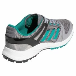 Adidas EQT Spikeless Golf Shoes Grey Four/Sub Green -Shoes Popular Store adidas eqt spikeless golf shoes grey four sub green heel angle itempicture