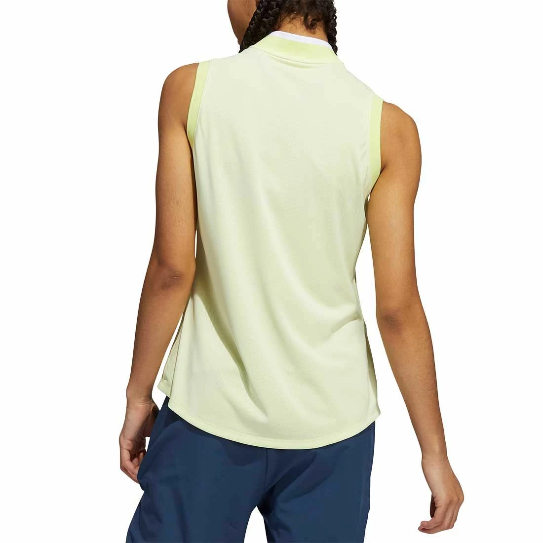 Adidas F21 Women's Equipment Sleeveless Polo 6 Adidas F21 Women's Equipment Sleeveless Polo - Image 6