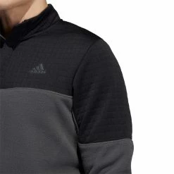 Adidas DWR Block Quarter Zip -Shoes Popular Store adidas fw22 dwr block quarter zip black grey six shoulder detail itempicture