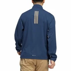 Adidas RAIN.RDY Half Zip -Shoes Popular Store adidas fw22 rain rdy half zip crew navy back itempicture