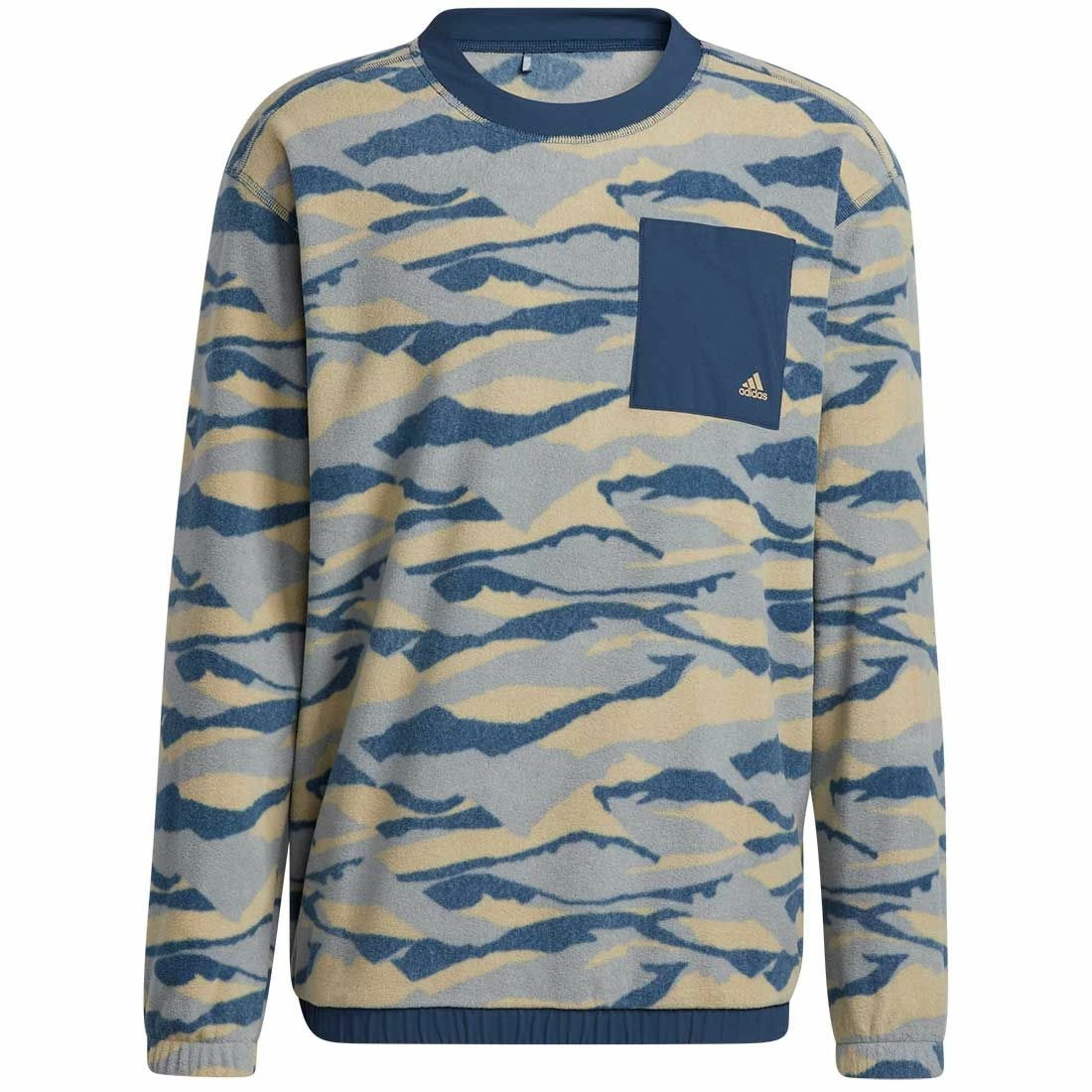 Adidas Texture Print Crewneck 1 Adidas Texture Print Crewneck
