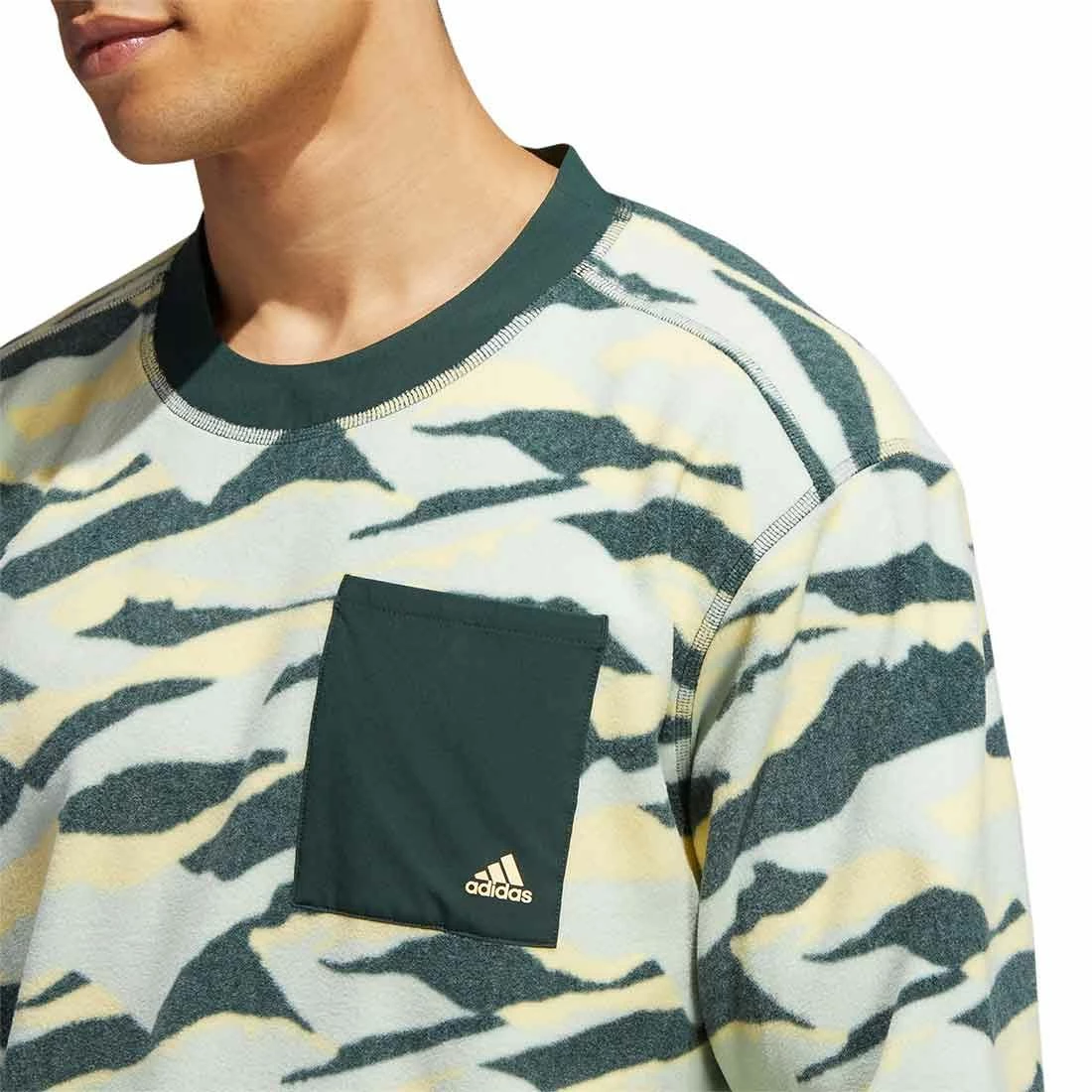 Adidas Texture Print Crewneck 5 Adidas Texture Print Crewneck - Image 5
