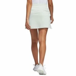 Adidas Women's 15" Warp Knit Skort -Shoes Popular Store adidas fw22 womens 15 inch warp knit skort linen green back itempicture