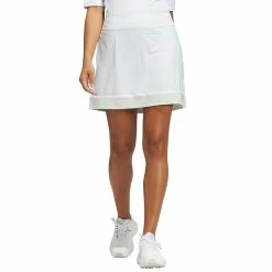 Adidas Women's 16 Inch Ultimate365 Printed Skort -Shoes Popular Store adidas fw22 womens 16 inch ultimate365 printed skort linen green front itempicture