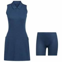 Adidas Women's Go-To Golf Dress 9 Adidas Women's Go-To Golf Dress -Shoes Popular Store adidas fw22 womens go to golf dress crew navy laydown itempicture