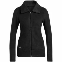 Adidas Women's Polar Fleece Jacket -Shoes Popular Store adidas fw22 womens polar fleece jacket black hero itempicture