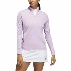 Adidas Women's Textured Full Zip Jacket -Shoes Popular Store adidas fw22 womens textured full zip jacket bliss lilac itempicture