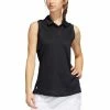 Adidas FW22 Women's Textured Sleeveless Polo