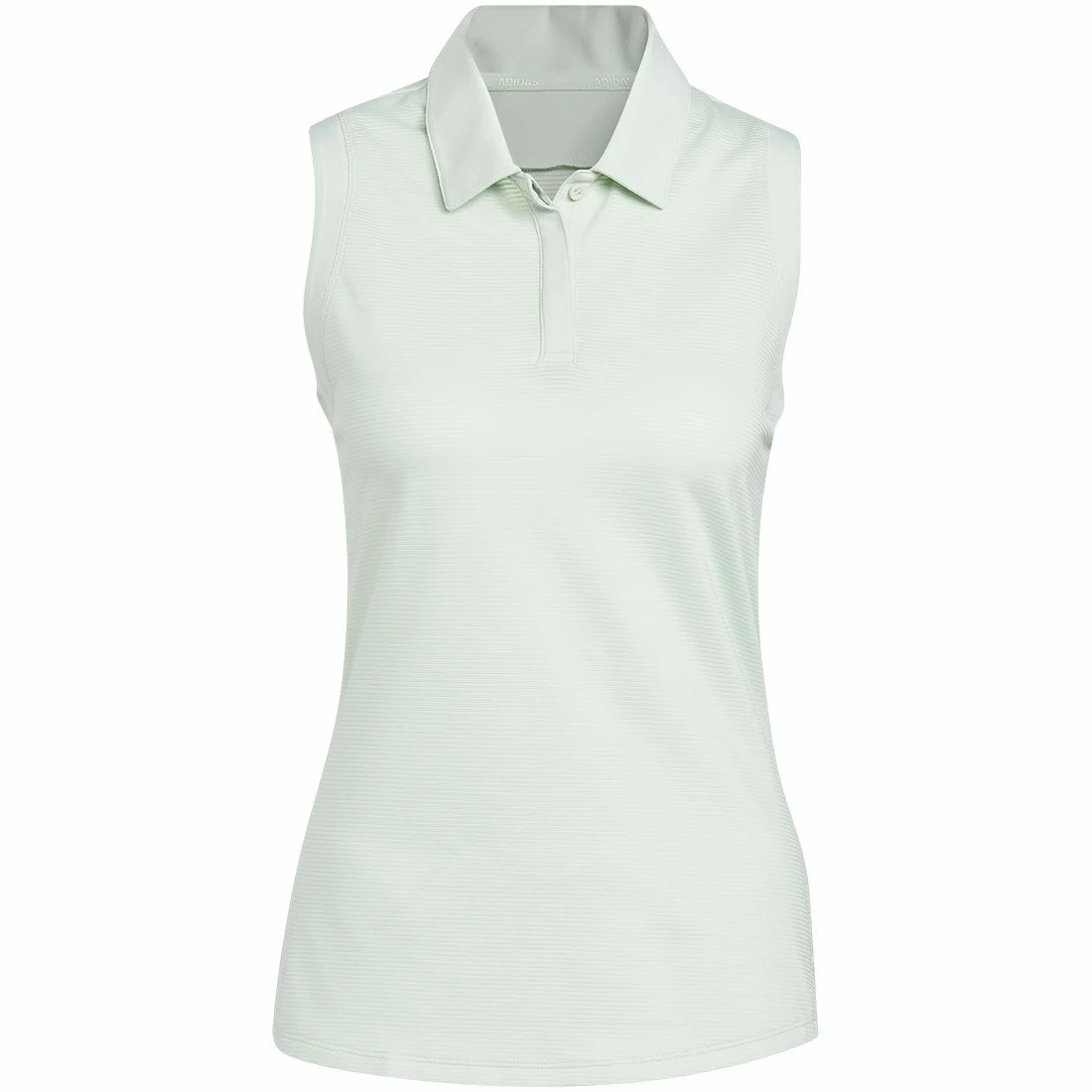 Adidas FW22 Women's Textured Sleeveless Polo 3 Adidas FW22 Women's Textured Sleeveless Polo - Image 3