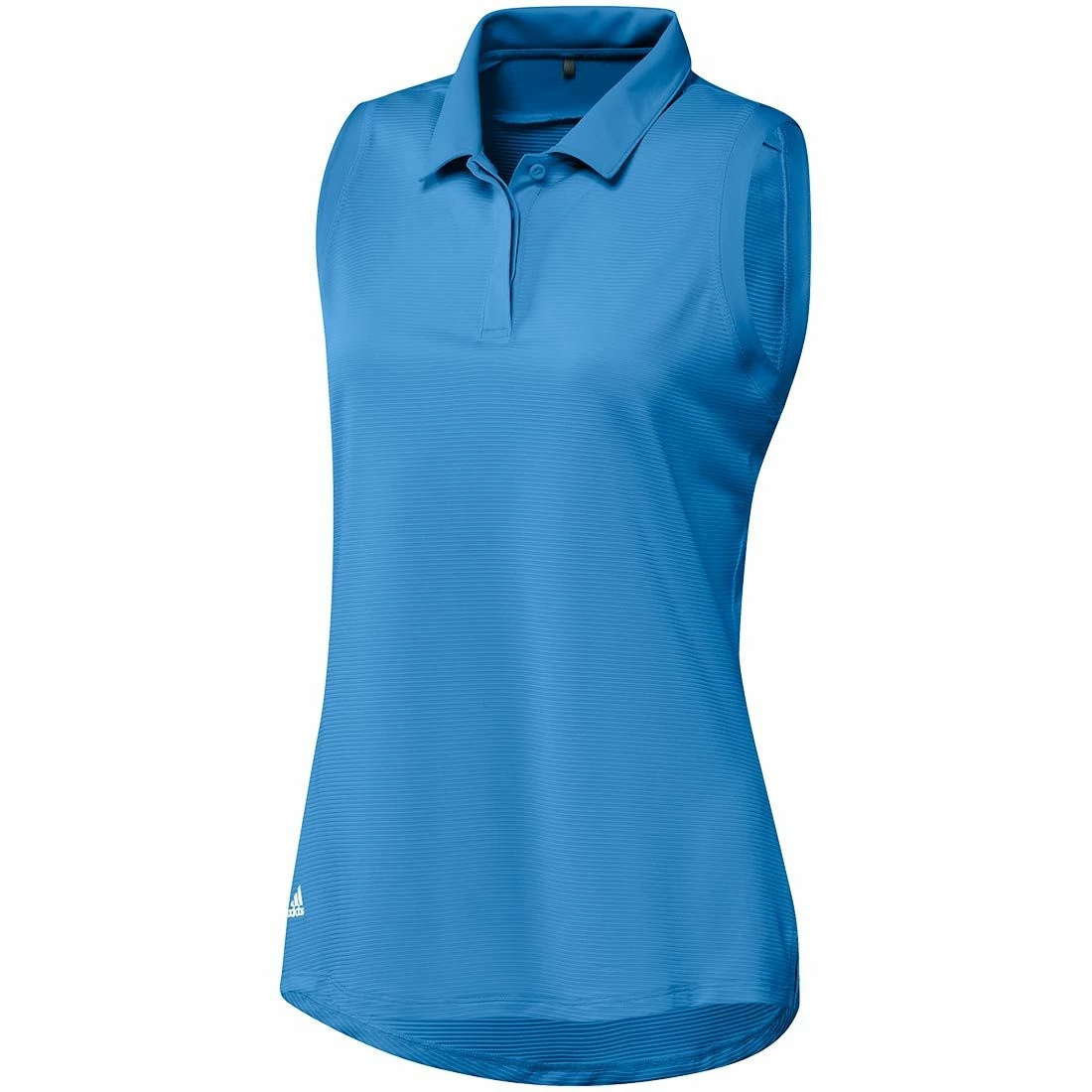 Adidas FW22 Women's Textured Sleeveless Polo 4 Adidas FW22 Women's Textured Sleeveless Polo - Image 4