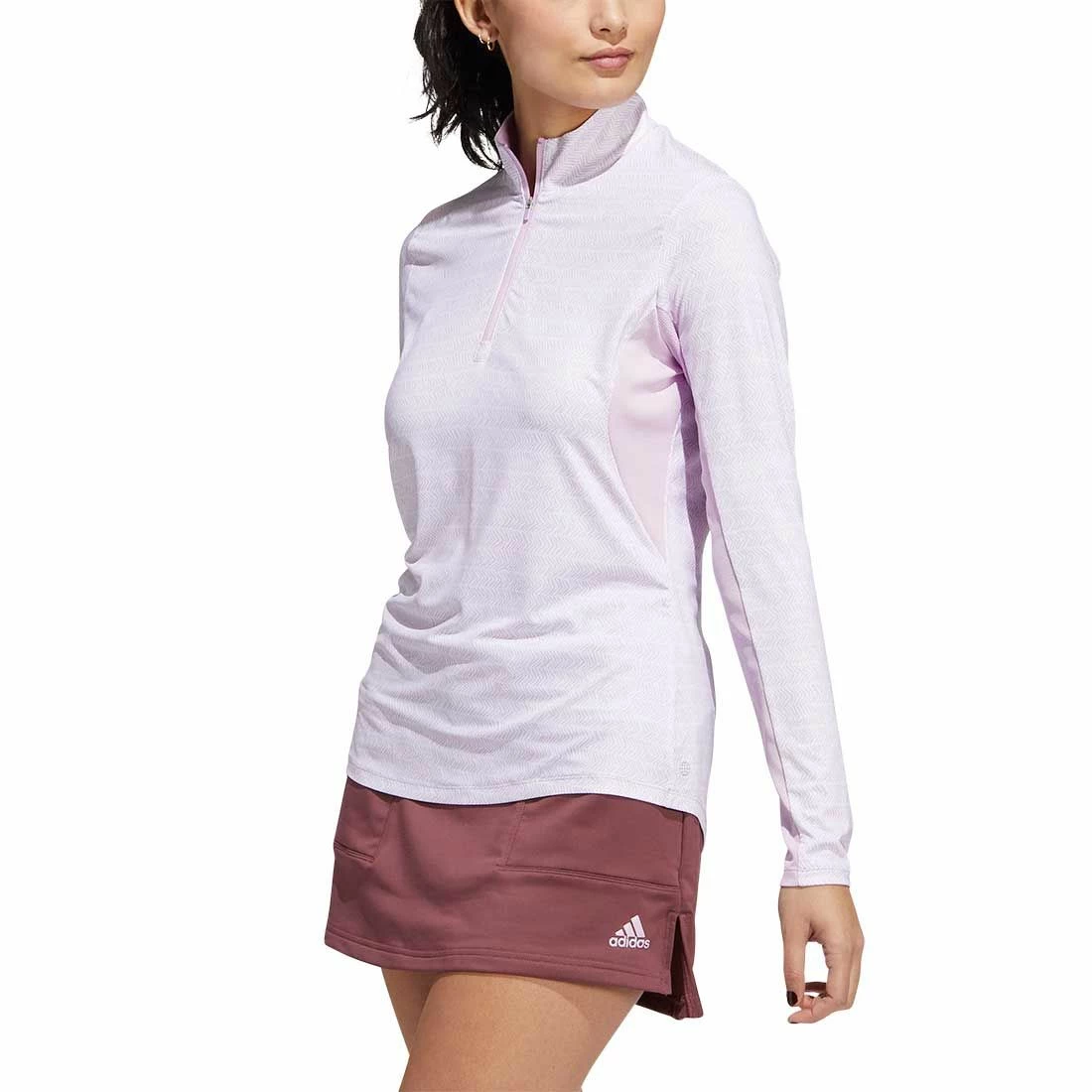 Adidas Women's Ultimate365 Printed Long Sleeve Pullover 2 Adidas Women's Ultimate365 Printed Long Sleeve Pullover - Image 2