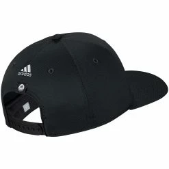 Adidas Golf Tour 3-Stripe Hat -Shoes Popular Store adidas golf tour 3 stripe hat black back itempicture