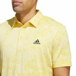 Adidas Jacquard Polo -Shoes Popular Store adidas jacquard polo almost yellow detail irempicture