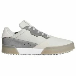 Adidas Juniors AdiCross Retro Golf Shoes Grey/White