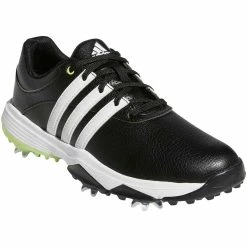 Adidas Juniors Tour360 Infinity Golf Shoes Black/White/Pulse Lime -Shoes Popular Store adidas juniors tour360 infinity golf shoes black white pulse lime gv9666 toe itempicture