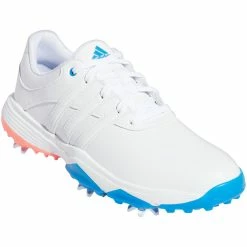 Adidas Juniors Tour360 Infinity Golf Shoes White/Iron/Blue Rush -Shoes Popular Store adidas juniors tour360 infinity golf shoes white iron blue rush gv9665 toe itempicture
