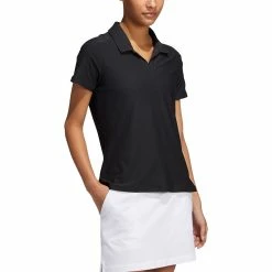 Adidas S21 Women's Go-To Short Sleeve Polo 8 Adidas S21 Women's Go-To Short Sleeve Polo -Shoes Popular Store adidas s21 womens go to short sleeve polo black on model itempicture