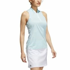 Adidas S21 Women's Heat.RDY Racerback Sleeveless Polo -Shoes Popular Store adidas s21 womens heat rdy racerback sleeveless polo halo mint model itempicture