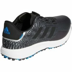 Adidas S2G Spikeless BOA Golf Shoes Black/Grey Six -Shoes Popular Store adidas s2g spikeless boa golf shoes black grey six gv9789 back itempicture