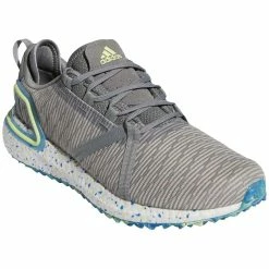 Adidas Solarthon Golf Shoes Grey Three/Pulse Yellow -Shoes Popular Store adidas solarthon golf shoes grey three toe itempicture