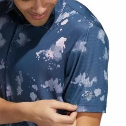 Adidas Splatter Print Polo -Shoes Popular Store adidas splatter print polo crew navy detail itempicture