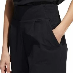 Adidas Women's Go-To Pants -Shoes Popular Store adidas ss22 womens go to pants black side detail itempicture