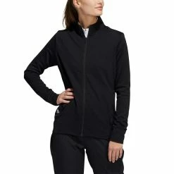 Adidas Women's Textured Full Zip Jacket -Shoes Popular Store adidas ss22 womens textured full zip jacket black itempicture