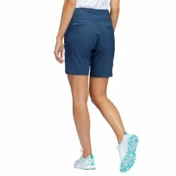 Adidas Women's Ultimate365 Modern Bermuda Shorts -Shoes Popular Store adidas ss22 womens ultimate365 modern 8 5 bermuda shorts crew navy back itempicture