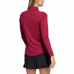 Adidas Women's Ultimate365 Sun Protection Pullover -Shoes Popular Store adidas ss22 womens ultimate365 sun protection pullover legacy burgundy back itempicture