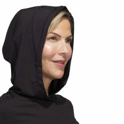 Adidas Women's Performance Hoodie -Shoes Popular Store adidas ss23 womens performance hoodie black detail1 itempicture