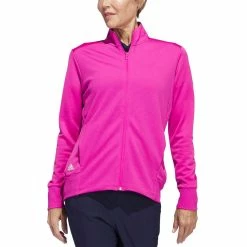 Adidas Women's Textured Full Zip Jacket -Shoes Popular Store adidas ss23 womens textured full zip jacket lucid fuchsia model itempicture