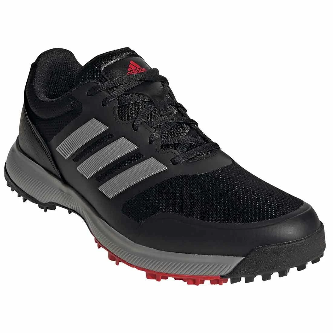 Adidas Tech Response SL Golf Shoes Black/Silver 3 Adidas Tech Response SL Golf Shoes Black/Silver - Image 3