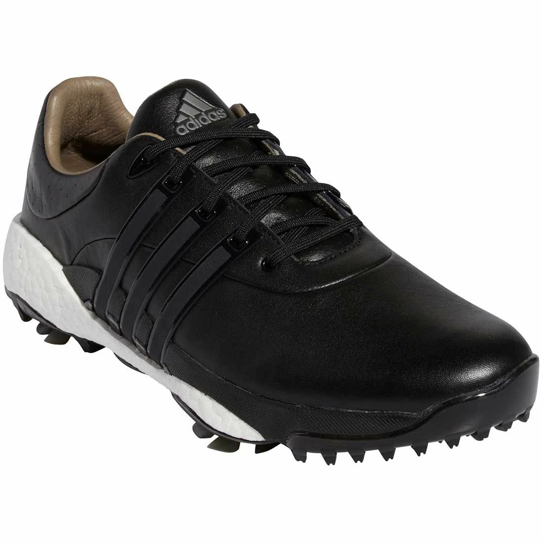 Adidas Tour360 Infinity Golf Shoes Black/Black/Red 3 Adidas Tour360 Infinity Golf Shoes Black/Black/Red - Image 3