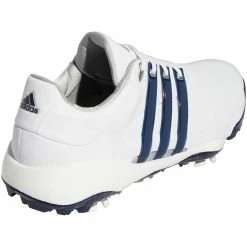 Adidas Tour360 Infinity Golf Shoes White/Silver/Team Navy -Shoes Popular Store adidas tour360 infinity golf shoes white silver team navy gv7247 back itempicture